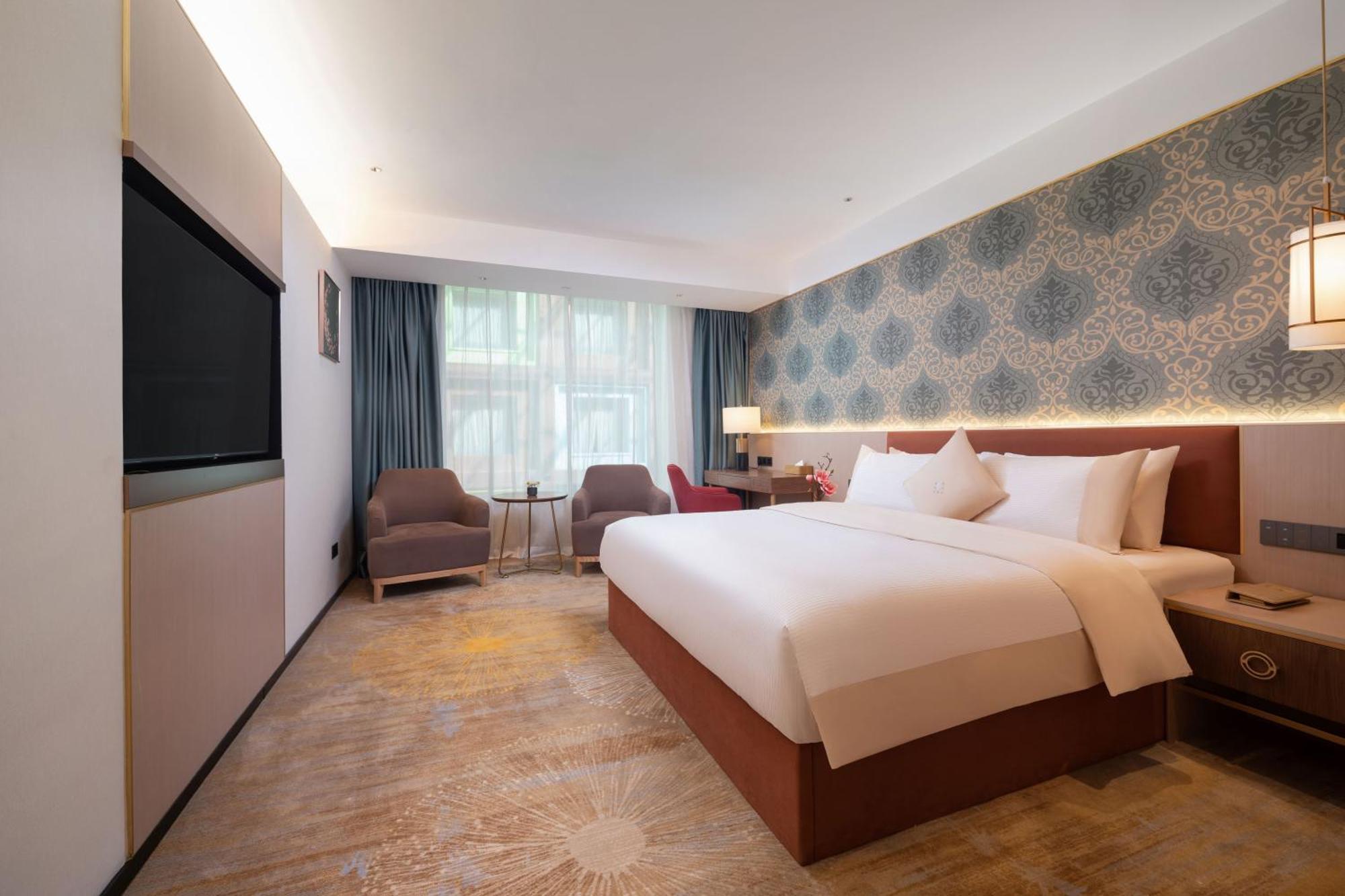 Guangzhou Wogo Yuanbao Hotel-Zhujiang New Town-Free Canton Fair Shuttle Bus & Overseas Buyer Registration Services Exterior photo