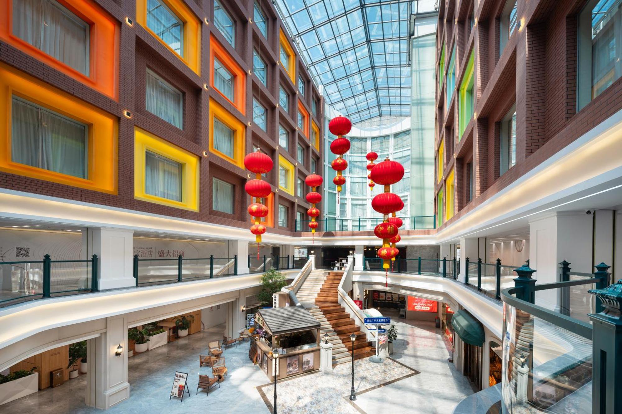 Guangzhou Wogo Yuanbao Hotel-Zhujiang New Town-Free Canton Fair Shuttle Bus & Overseas Buyer Registration Services Exterior photo